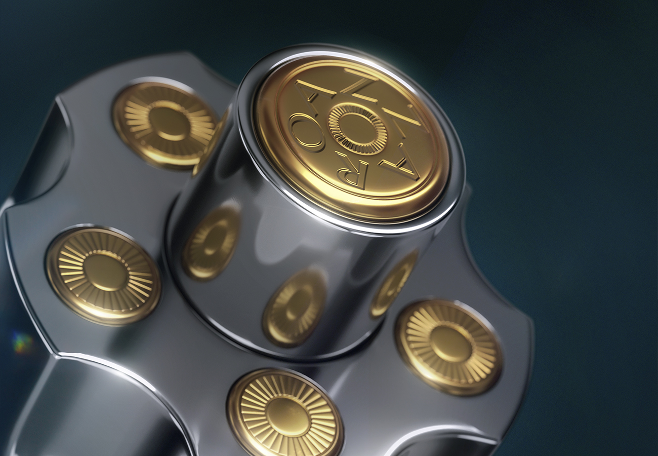 Product retouching example